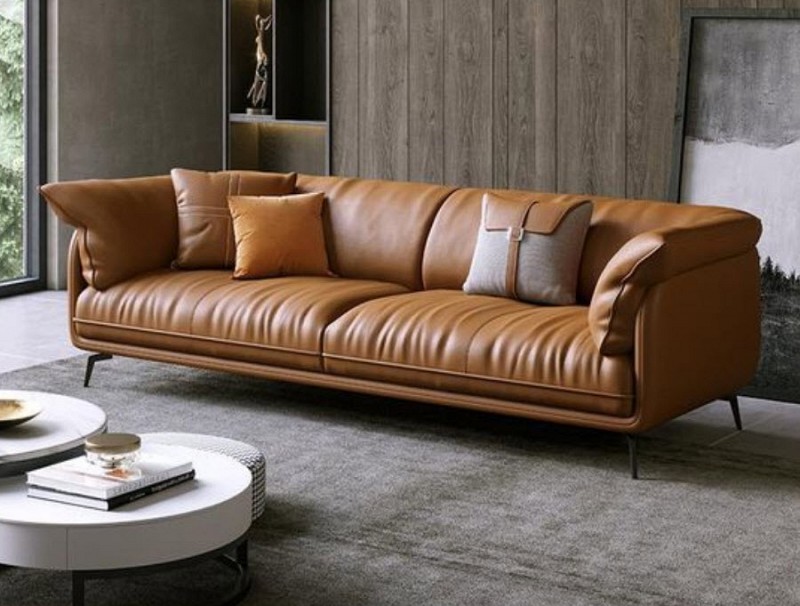 Sofa da 4 chỗ ngồi 002