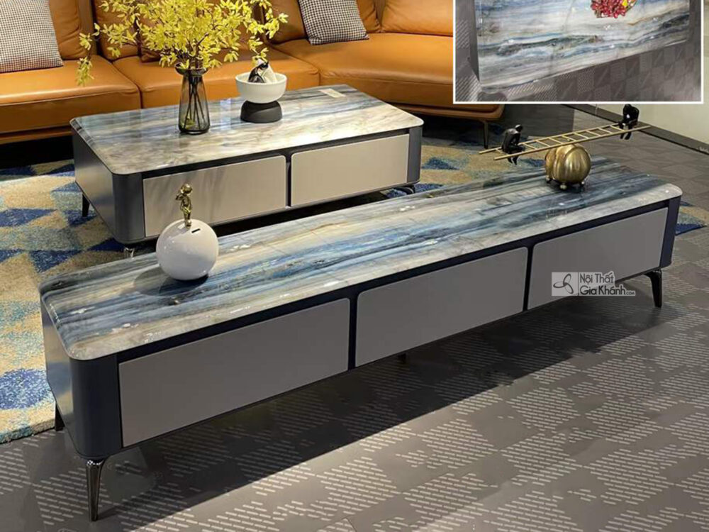 Kệ tivi Thông Minh Mặt Đá KTXD22-0328